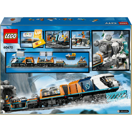 Lego city forskningstog på nordpolen køretøjslegetøj - 60470