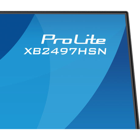 Iiyama prolite xb2497hsn-b1 23.8 skærm (sort (mat), 100 Hz, HDMI, skærmport, USB-C, lyd, LAN)