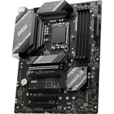 MSI B760 Gaming Plus Wi-Fi Socket 1700 bundkort (grå sort, RAID, 2,5 GB LAN, Wi-Fi 6e, BT, lyd, ATX)