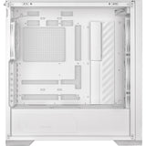 Asus tuf gaming gt302 argb midi tårnhus (hvid | 2x usb-a | 1x usb-c | rgb | hærdet glas)