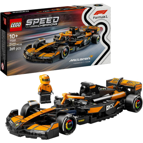 Lego speed champions mclaren f1 team mcl38 racerbil sæt - 77251