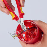 Knipex elektronisk super Knips® VDE 78 06 125 elektroniktang (rød gul)