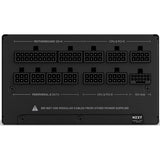 Nzxt c1200 gold atx 3.1 modulær 1200 watt strømforsyning (sort, 1x 12v-2x6, 3x pcie)