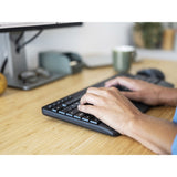 Trust trezo comfort trådløst tastatur og mus sæt desktop sæt (sort, us layout (qwerty), 100%)