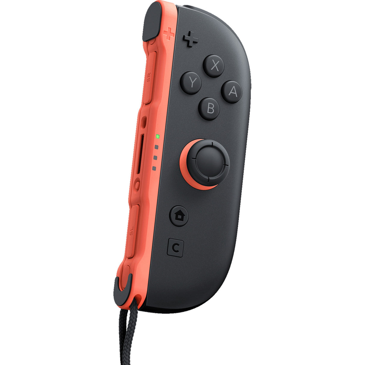 Nintendo joy-con 2 - højre gamepad (sort lys rød)