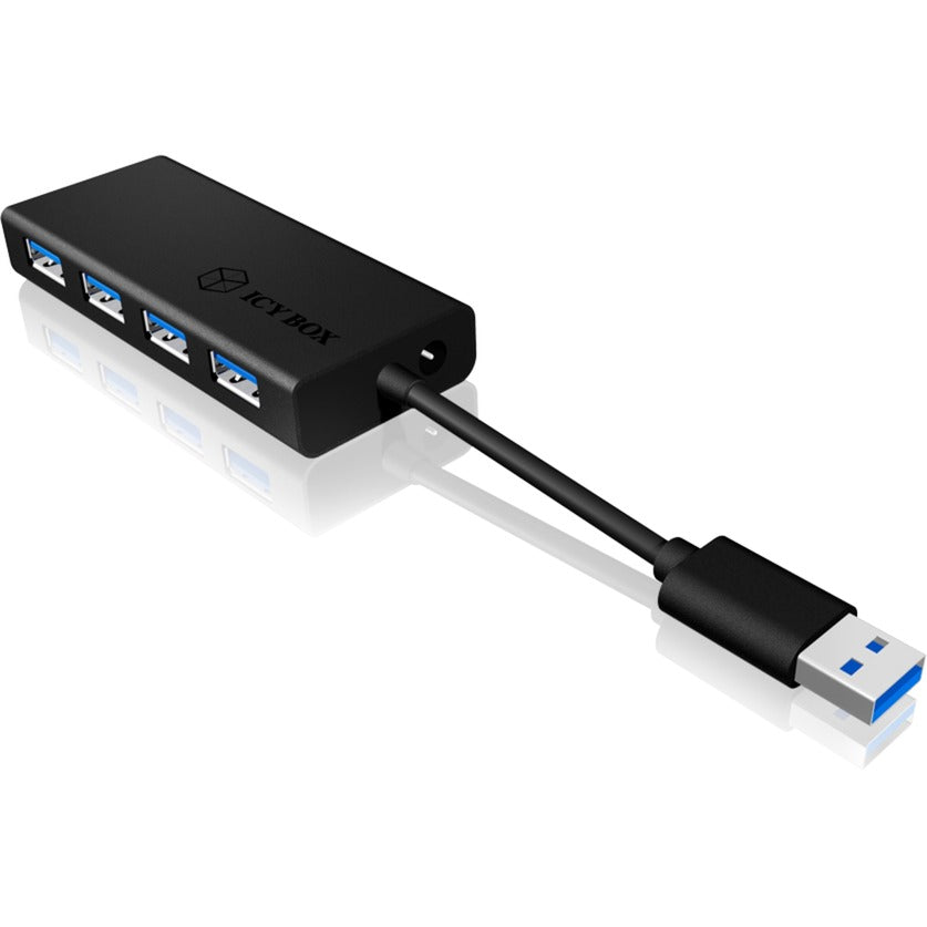 Icy box ib-ac6104 usb 3.0 usb hub (sort)