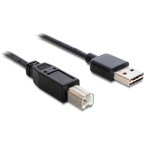 Delock easy-usb-a 2.0 han > usb-b 2.0 han-kabel (sort, 0,5 meter)