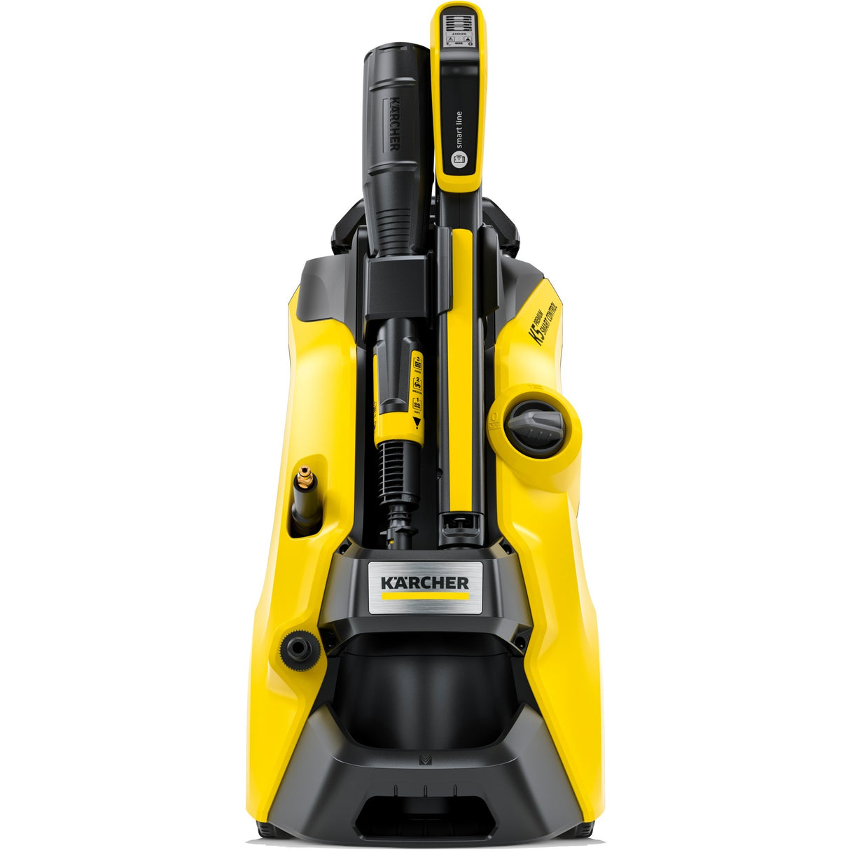 Kärcher k 5 premium smart kontrol højtryksrenser (gul sort, 1.324-670.0, Bluetooth)