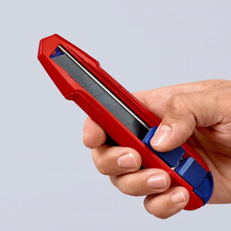 Knipex cutix universal knivboksskærer (rød blå, inkl. 2 knivblade)