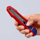 Knipex cutix universal knivboksskærer (rød blå, inkl. 2 knivblade)