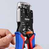 Knipex krympetang 97 51 12 sb (blå rød, RJ-10, RJ-11 12 og RJ-45)