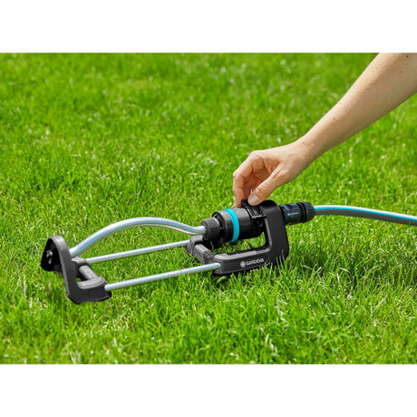 Gardena ecoline oscillerende sprinkler 18920-20 (sort turkis, op til maks. 220m²)