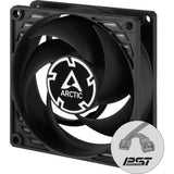 Arctic p8 pwm pst case ventilator (sort, 80 x 80 x 25 mm)