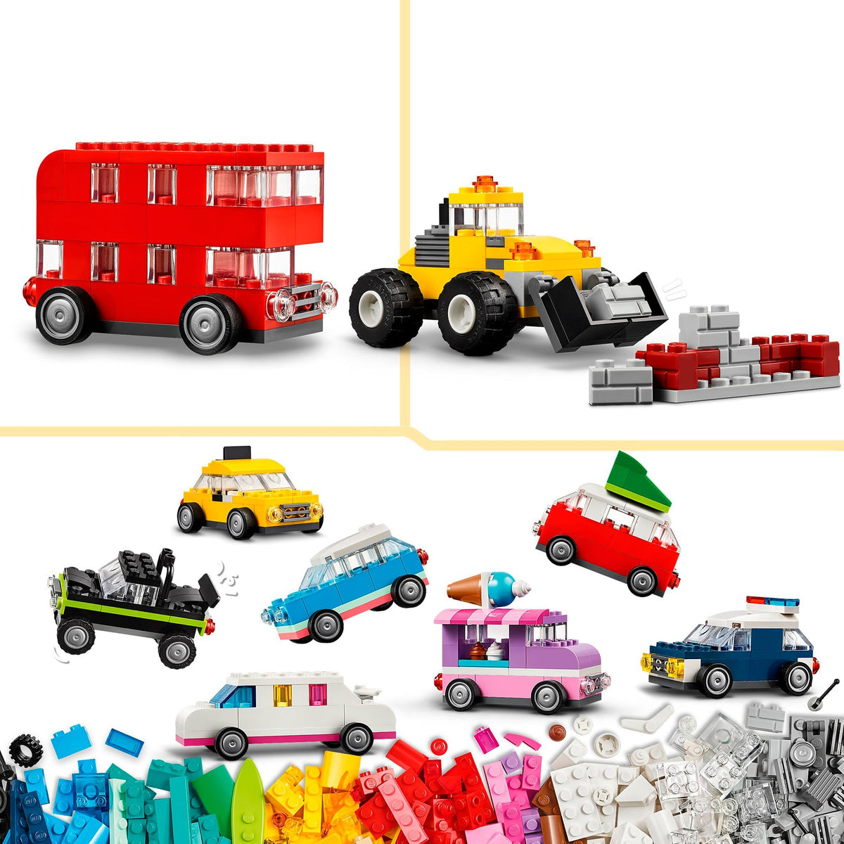 Lego klassiske kreative køretøjer - 11036