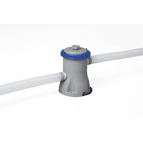 Bestway swimmingpool stål pro sæt rund 305 (blå, inkl. filterpumpe (220-240v))