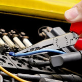 Knipex ledningstænger sort atramenteret med plastbelægning 160 mm - 1301160