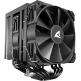 Sharkoon a60 CPU køler (sort, 4-benet PWM blæserstik)