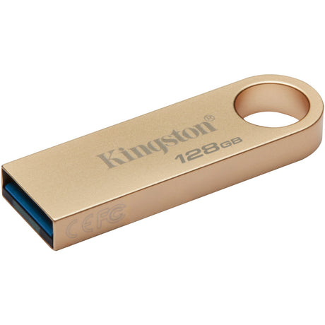 Kingston Data Traveler SE9 G3 128 GB USB-stick (guld, dtse9g3 128 GB, USB-A 3.2 (5 GBit s))