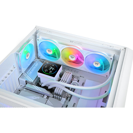 Thermaltake TH360-S V3 ARGB Sync AIO væskekøler - Snow Edition vandkøling (hvid)