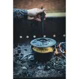 Vindmøllelågløfterens grillbestik (sort)