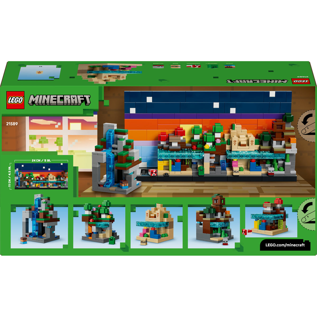 Lego minecraft 21589 mini biomer