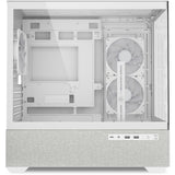 Sharkoon mk7 argb mini tårnhus (hvid | 2x USB-A | 1x USB-C | RGB | hærdet glas)
