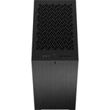 Fraktal design definerer 7 mini sort solid midi tårnhus (sort | 4x USB-A | 1x USB-C)