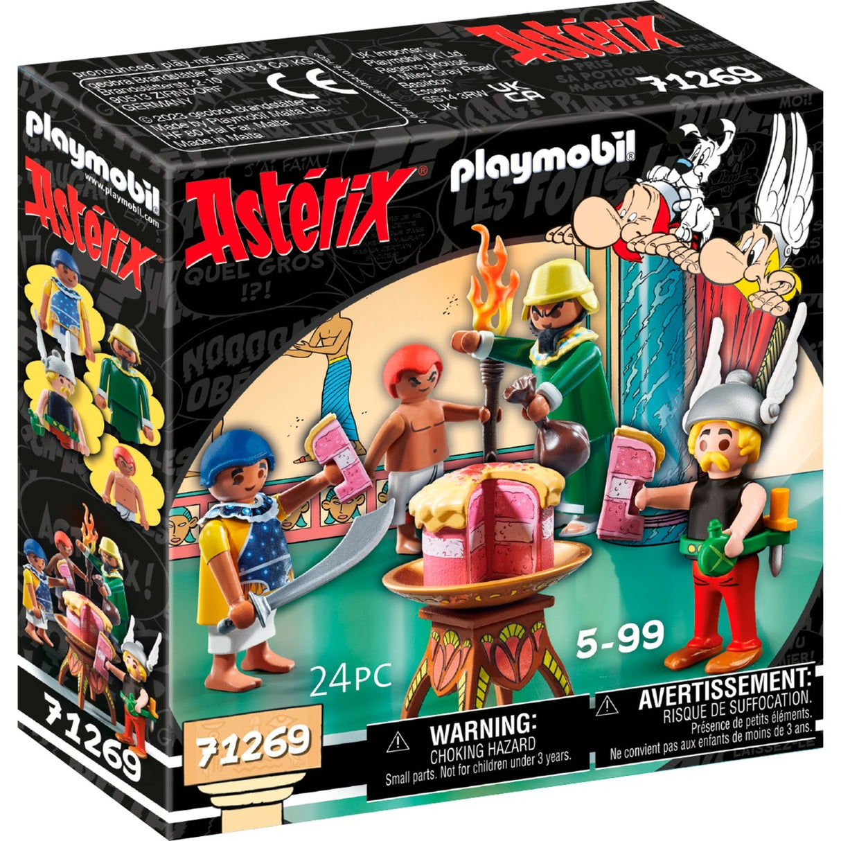 Playmobil Asterix - den forgiftede kage fra Plurkis byggelegetøj (71269)