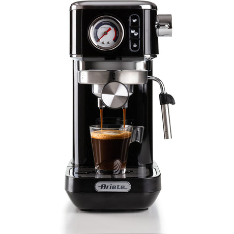 Ariete moderna espresso slim 1381 12 espressomaskine (sort)