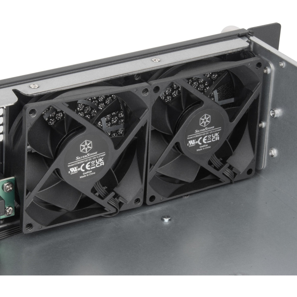 Silverstone sst-rm23-502-mini rack kabinet (sort)