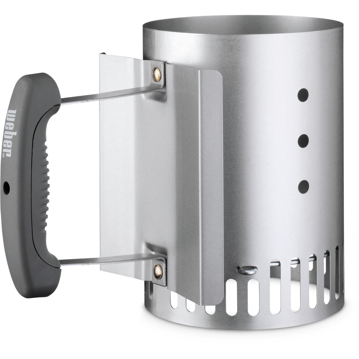 Weber rapidfire kompakt briketstarter kulstarter (sølv)