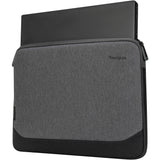 Targus cypress 13-14 øko sleeve laptop taske laptop sleeve (grå)