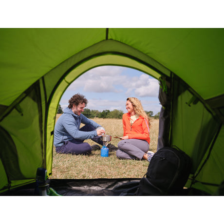 Coleman darwin 2 plus blackout tent (donkergroen)