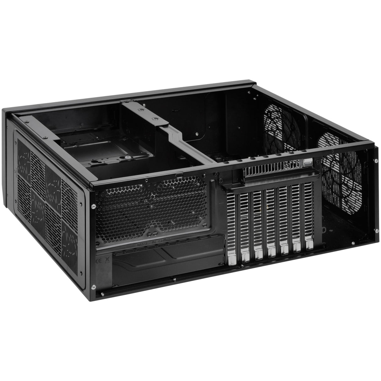 Silverstone SST-GD09B-C HTPC-hus (sort | 1x USB-A | 1x USB-C)