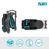 Gardena plæneklipper powermax duo 46 36v (sort grå, 2x batteri og oplader inkluderet)