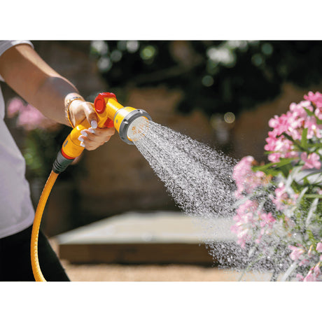 Hozelock wonderhoze uitrekbare slangset 30 meter + multi spraygun