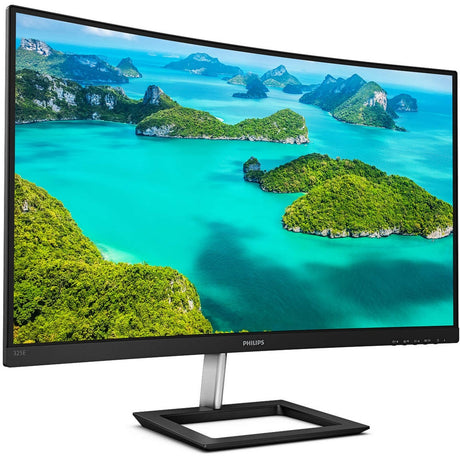 Philips 325e1c 31.5 buet skærm (sort, 2x HDMI, skærmport, VGA)