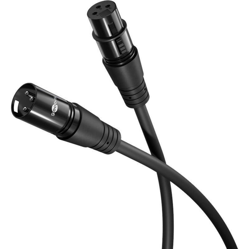 Goobay xlr-aansluitkabel (zwart, 10 meter)