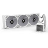 Sharkoon s100 argb vandkøling (hvidt, 4-benet pwm ventilatorstik)