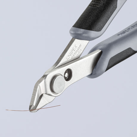 Knipex elektronisk super Knips ESD 78 13 125 ESD elektroniktang (grå)