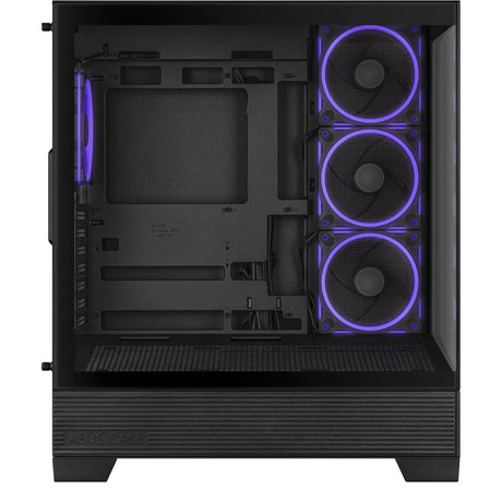 Asus a31 plus midi tårnhus (sort | 2x USB-A | 2x USB-C | hærdet glas)