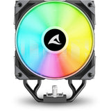 Sharkoon a40 rgb cpu køler (sort, 4-benet pwm blæserstik)