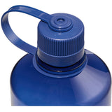 Nalgene small mund sustain vandflaske, 1 liter drikkedunk (lyseblå)