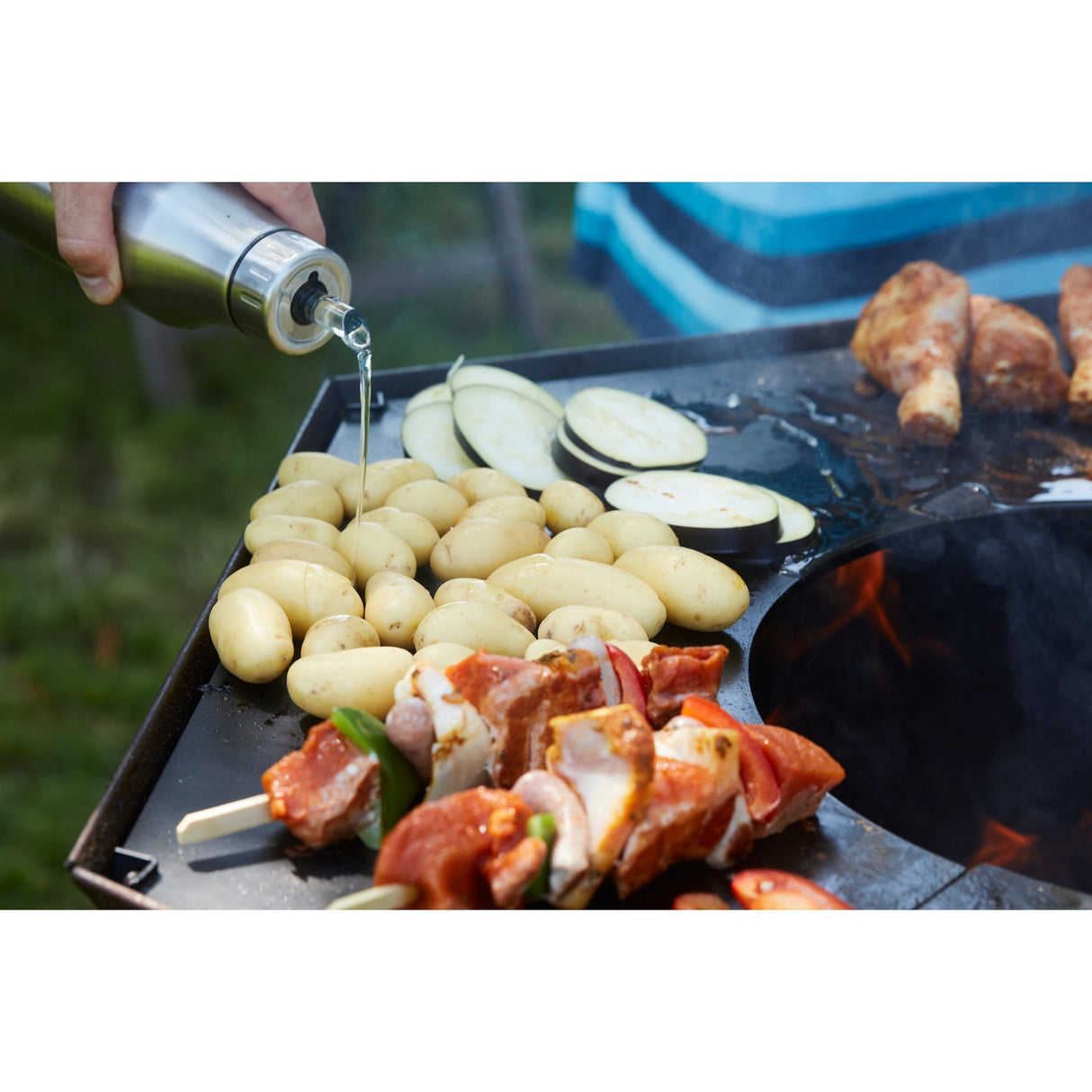 Barbecook olieflaske i rustfrit stål, 500ml