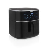 Princess 182254 digital luftfrituregryde 8l varmluftsfrituregryde (sort, 8 liter | varmluft | justerbar luftfriturestativ | BPA-fri)