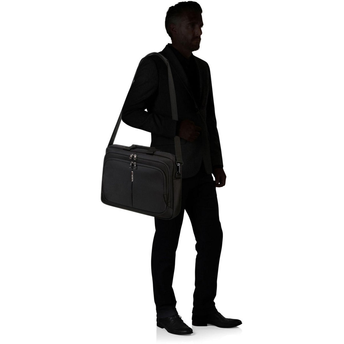 Samsonite guardit 3.0 dokumentmappe 17.3 bærbar taske (sort)