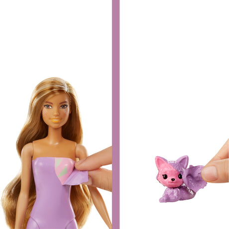 Barbie farve afsløre - fantasy mode havfrue dukke