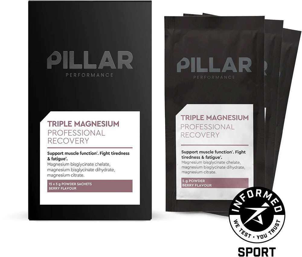 Pillar performance triple magnesium rejsepakke 15x5g