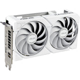 Asus Radeon RX 9060 XT Dual White Edition 16 GB grafikkort (hvidt, RDNA4, GDDR6, 2x Display Port, 1x HDMI 2.1)