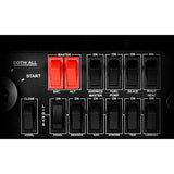 Logitech G Saitek Pro Flight Switch Panel Instrumentpanel (sort, pc)